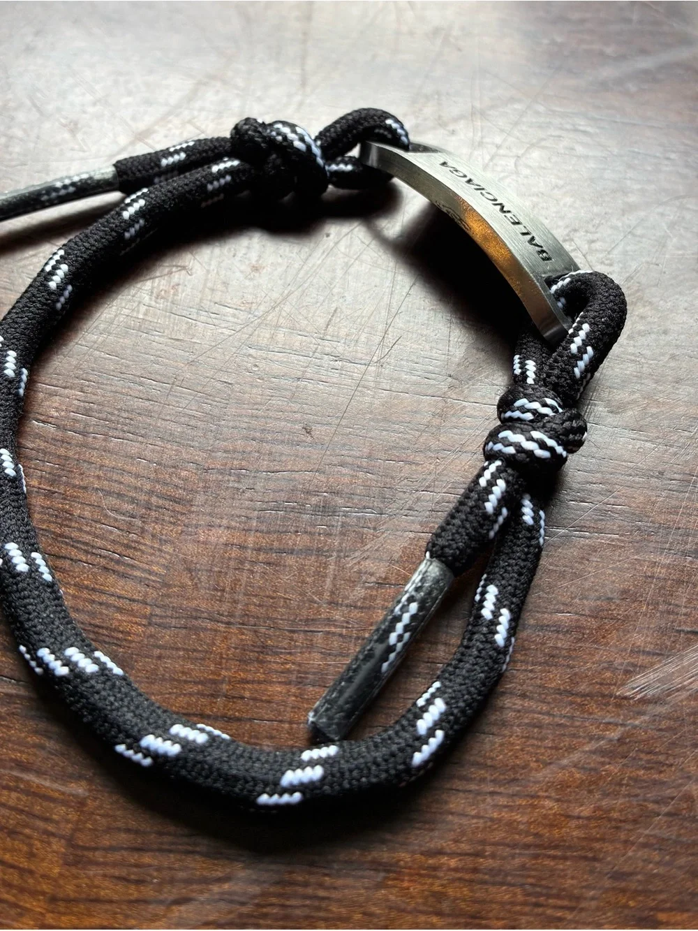 Balenciaga Plate Rope Bracelet - Picture 2 of 3